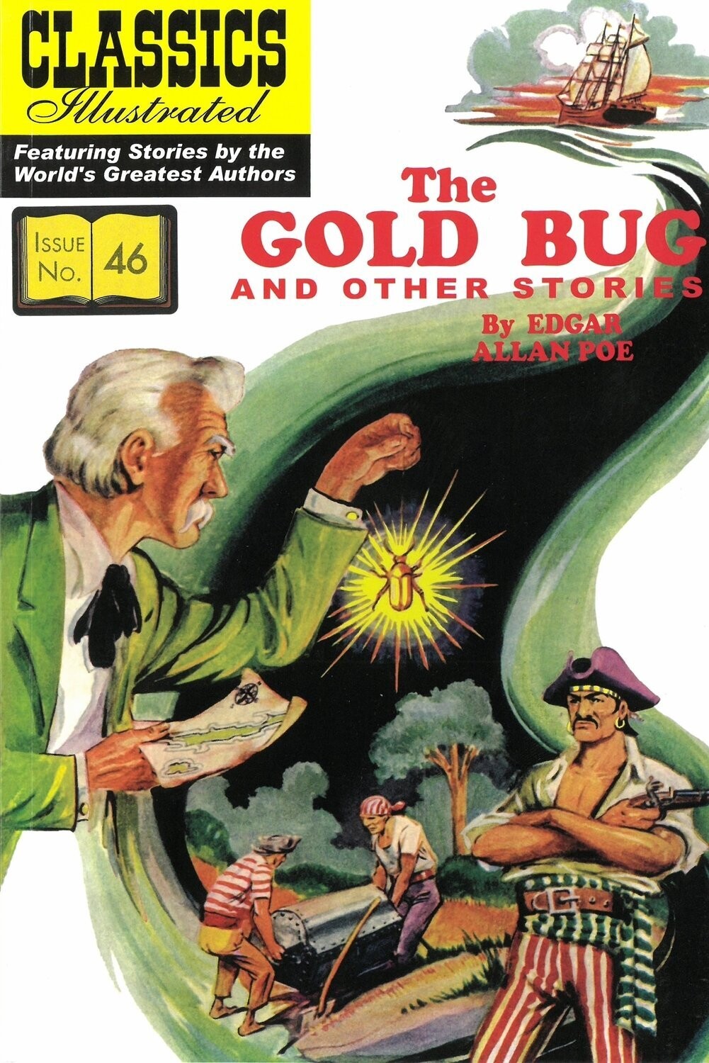 UK Classics Illustrated #46 - Gold Bug and Other Stories - September 2013 - New!