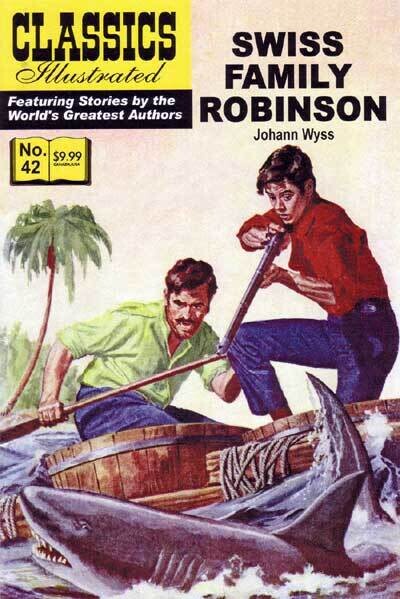 Swiss Family Robinson (Classics Illustrated #42) Modern Canadian Edition, new
