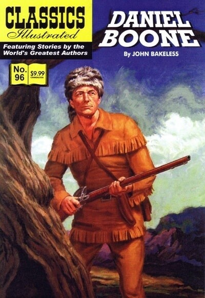 Daniel Boone (Classics Illustrated #96) Modern Canadian Edition, new copy!