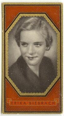 Erika Biebrach - German Actress 1937 #289