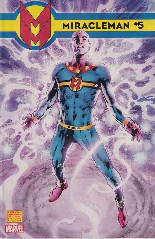 Miracleman #5, Marvel Comics, June 2014 - $4.99 - polybagged cover A - near mint