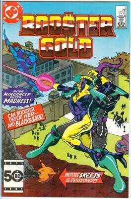 Booster Gold #2, DC Comics, March 1986, 75¢ cover, direct sale, Dan Jurgens
