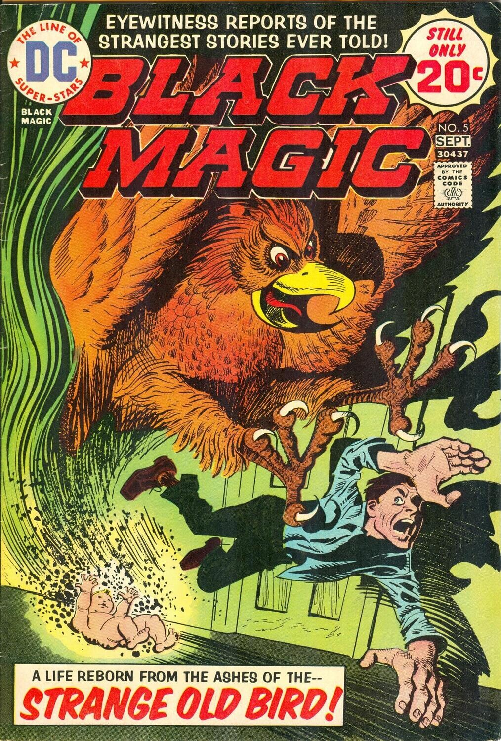 Black Magic #5 (August-September 1974), DC Comics - 20¢ cover - Simon and Kirby