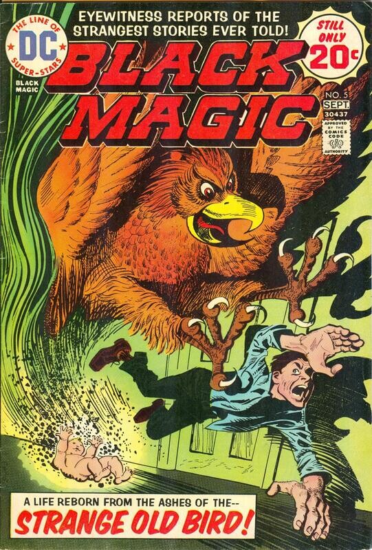 Black Magic #5 (August-September 1974), DC Comics - 20¢ cover - Simon and Kirby