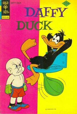 Daffy Duck #89 - Gold Key 25¢ cover price - August 1974