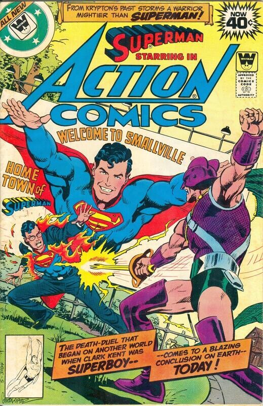 Action Comics #495 - Whitman Comics variant, May 1979 - Garcia-Lopez cover