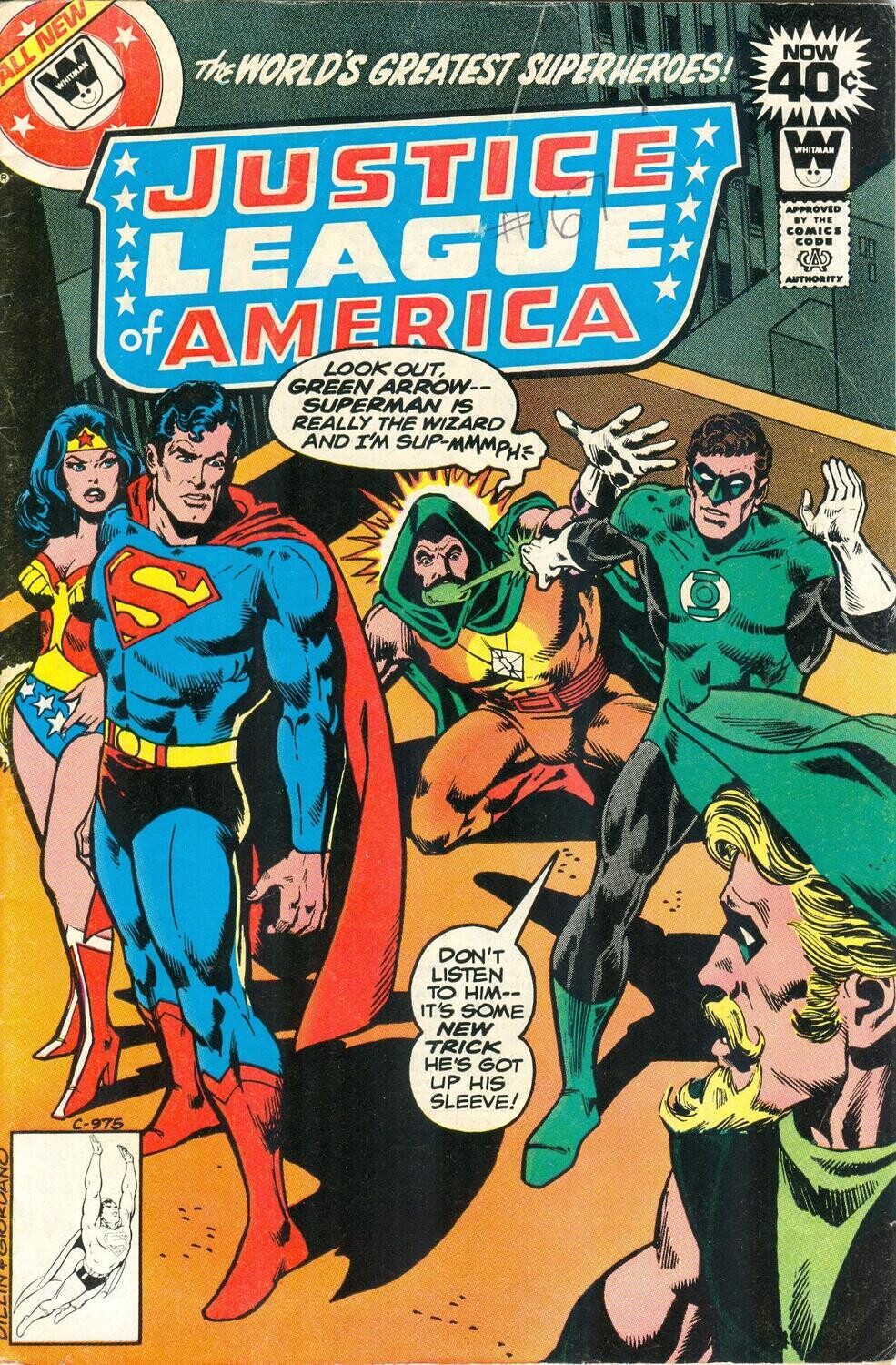 Justice League of America #167 - Whitman Comics variant, November 1978 - Dillin