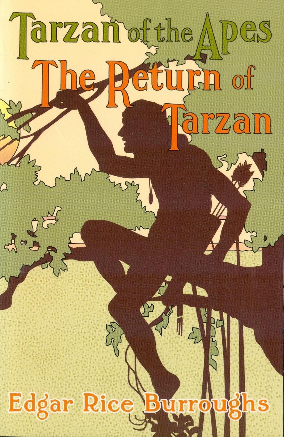 Edgar Rice Burroughs - Tarzan of the Apes &amp; Return of Tarzan Paperback Bookclub