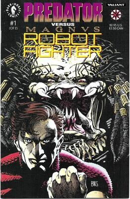 Predator vs. Magnus Robot Fighter #1-2 - 1992/1993 - $2.95, Barry Windsor-Smith