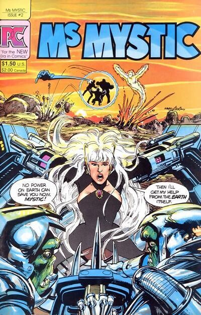 Ms Mystic #2, Neal Adams, Pacific Comics, February 1984