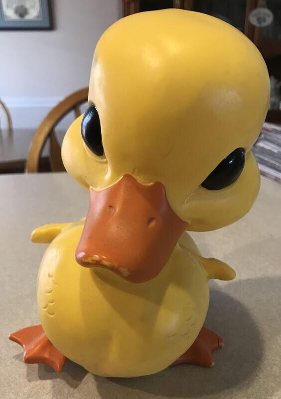 Big Yellow Duck Bank - Aberdeen National Bank (South Dakota) - circa late-1960s