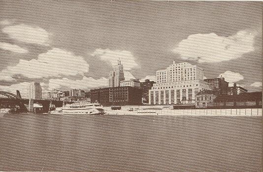 1950s: Skyline View, Saint Paul, Minnesota - Military