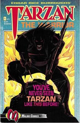 Tarzan the Warrior #1, Malibu Comics - March 19 1992 $2.50 Marc Hempel cover