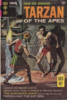 Edgar Rice Burroughs&#39; Tarzan of the Apes #175, Gold Key, April 1968 - 12¢