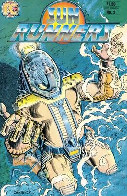 Sun Runners #2 - Pat Broderick cover $1.50 - March 1984 - Pacific Comics