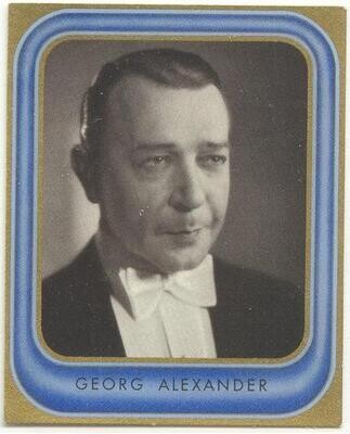 Georg Alexander, German Actor, 1936 cigarette card #65