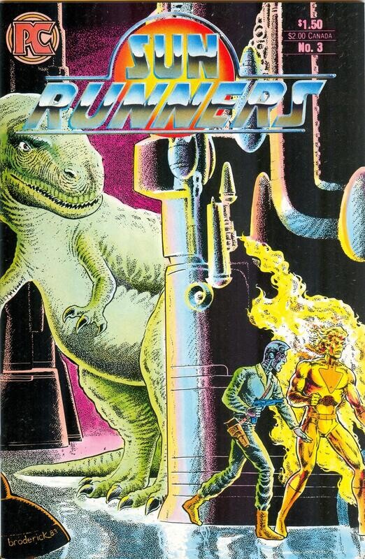 Sun Runners #3 - Pat Broderick cover $1.50 - May 1984 - Pacific Comics