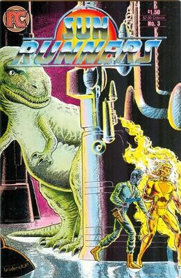 Sun Runners #3 - Pat Broderick cover $1.50 - May 1984 - Pacific Comics