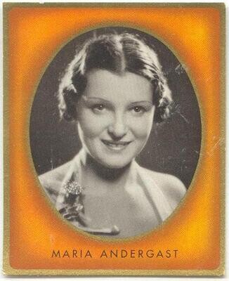 Maria Andergast, German Actress, 1936 photo card #70