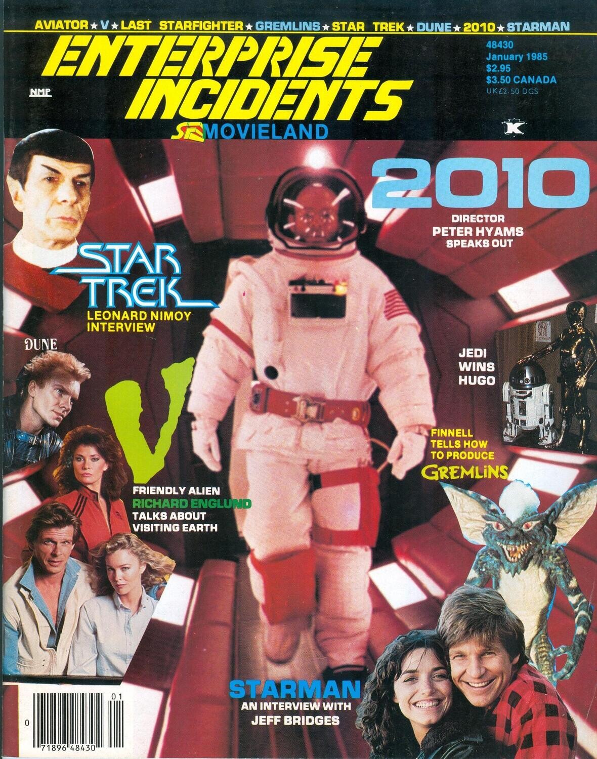 Enterprise Incidents #25 - January 1985 - Star Trek &amp; science fiction fanzine