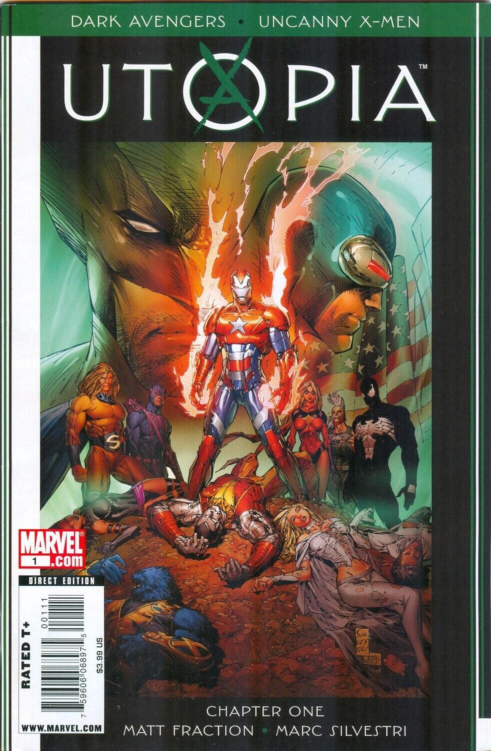 Dark Avengers / Uncanny X-Men: Utopia #1 - one-shot, Marc Silvestri cover 2009