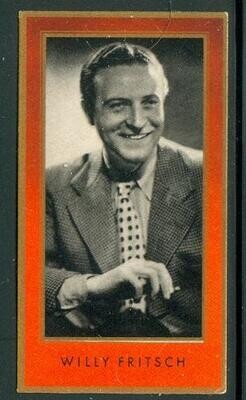 1936 - Willy Fritsch - cigarette card #62
