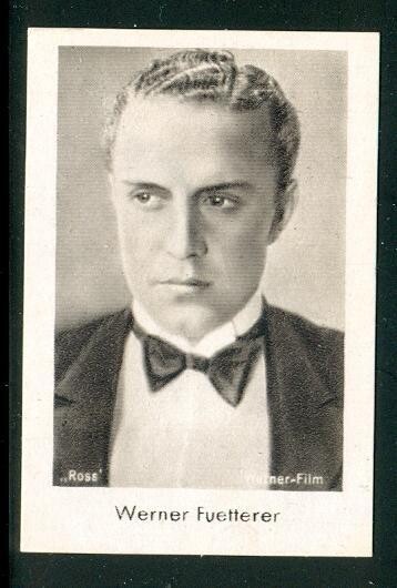 1930s: Werner Fuetterer - cigarette card #76