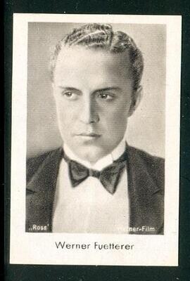 1930s: Werner Fuetterer - cigarette card #76