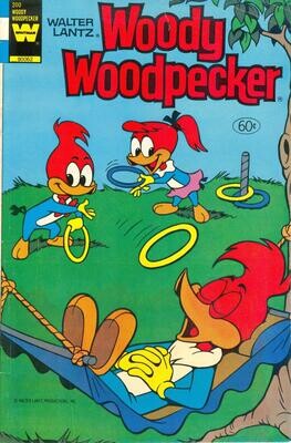 Walter Lantz Woody Woodpecker #200 - Whitman variant, June 1982, uncommon