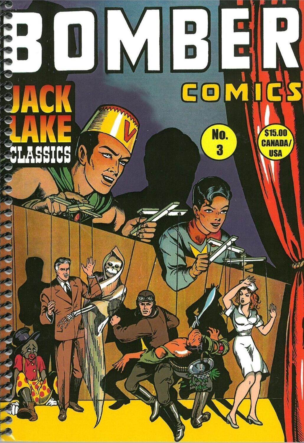 Bomber Comics #3, Wonder Boy, Grimm - Ghost Spotter, New reprint edition 2015