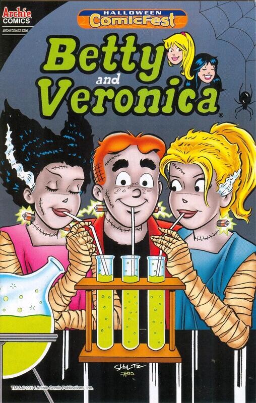 Betty and Veronica Halloween Comicfest 2014 - October, Comics Archie giveaway