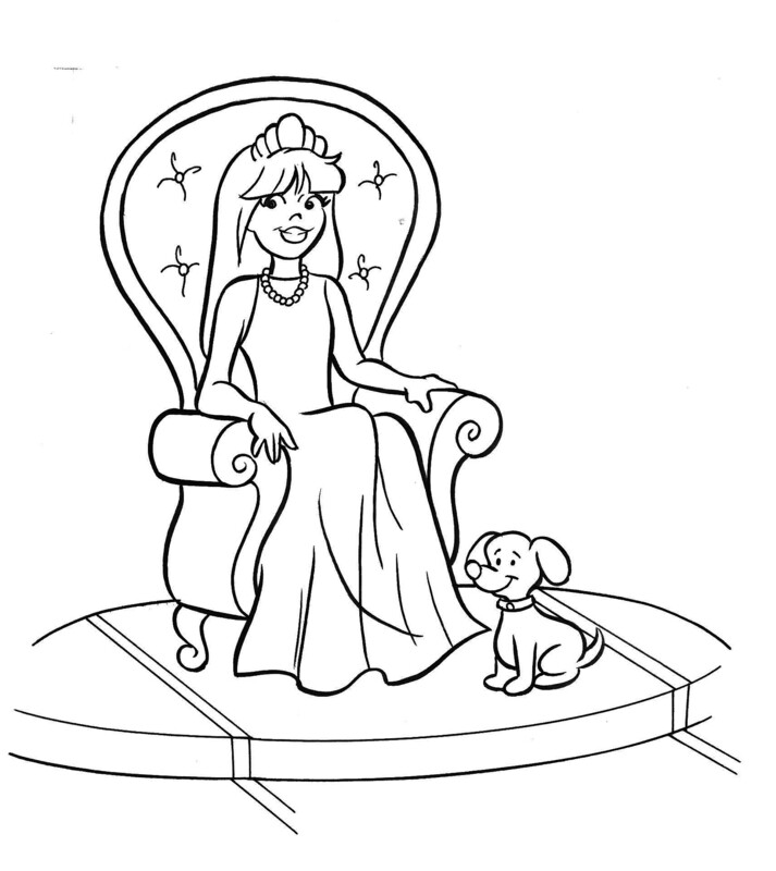 Super-cute teen princess puppy by Dan Parent, 8½ x 13 original Archie style art