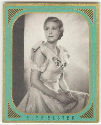 1937: pretty blonde Else Elster - large photo card 323