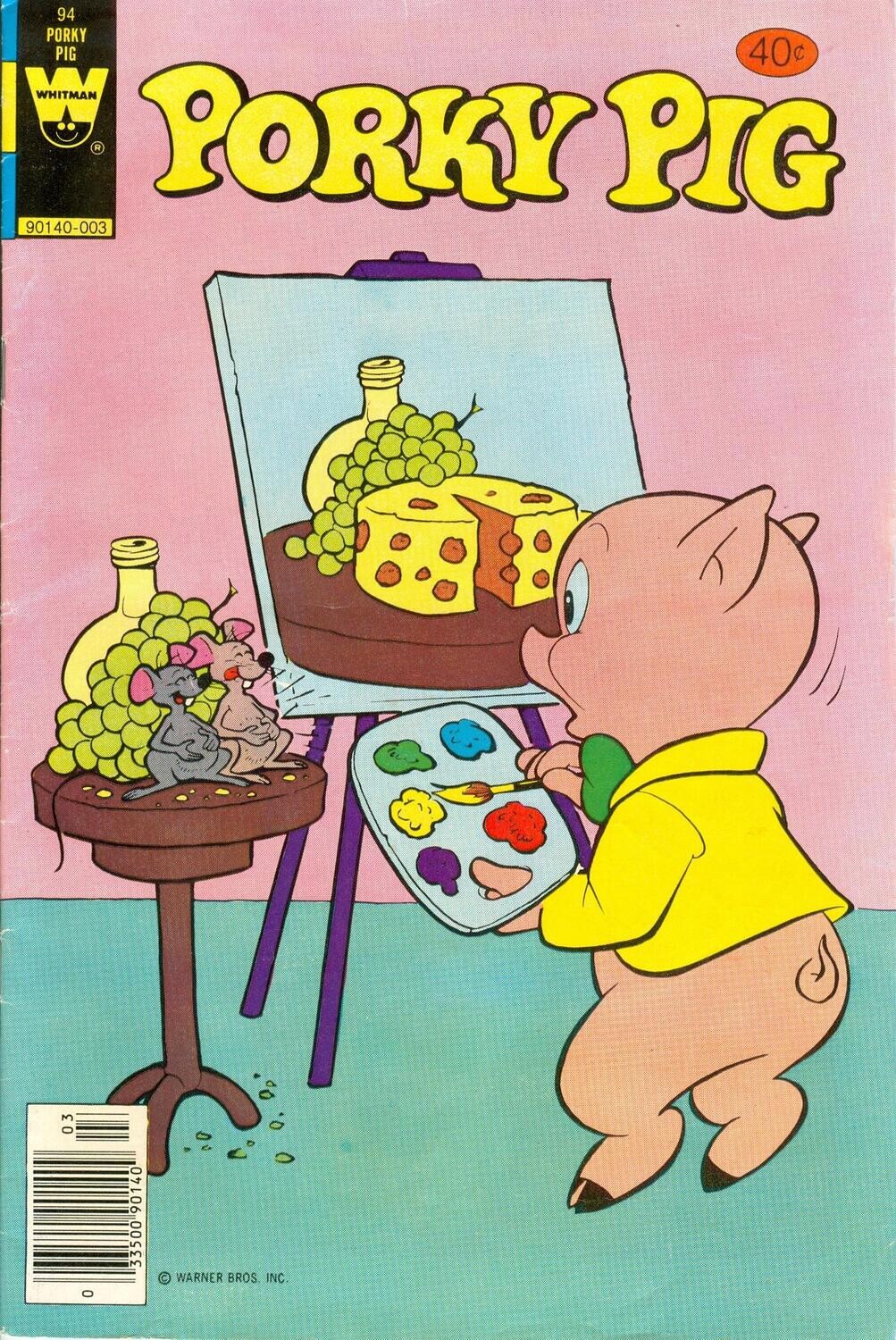 Porky Pig #94 - Whitman Comics, March 1980 - 40¢ cover price