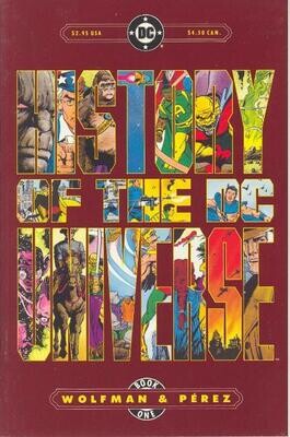 History of the DC Universe #1, Sept. 1986, George Perez