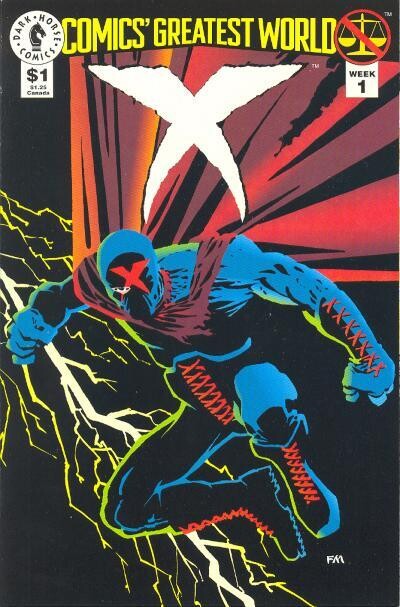 Ghost - Barb Wire - X - stars of Dark Horse, Early comics apperences - 1993