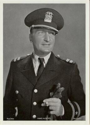 1936: Hans Albers in Uniform - super original photo