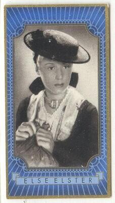 1937: pretty blonde Else Elster - photo card 476