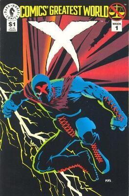 Comics Greatest World, X - Arcadia Week #1, June 1993, Dark Horse, Frank Miller