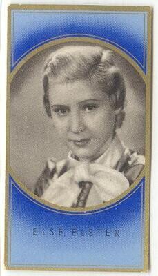 1936: pretty blonde Else Elster - photo card 179