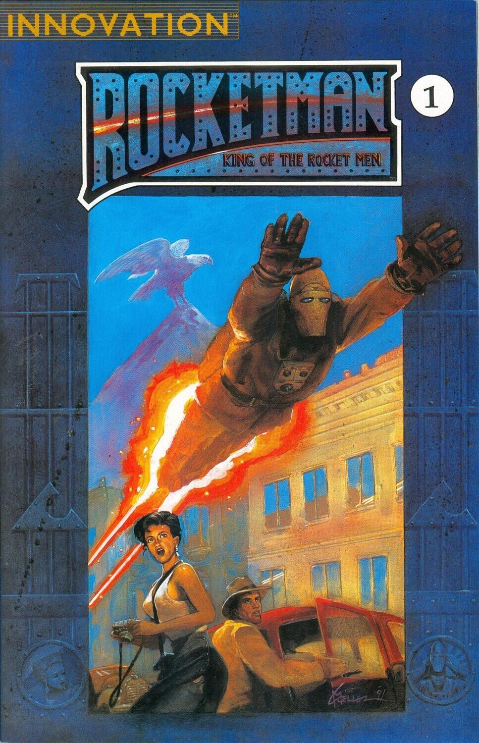 Rocket Man: King of the Rocket Men #1, Innovation 1991, $2.50 - Chris Moeller