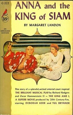 Pocket #C-222 - Anna and the King of Siam, Movie Tie-In