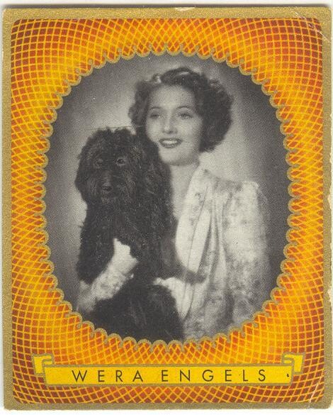 1937: Wera Engels, Vera Engel, Vera Engels card #302