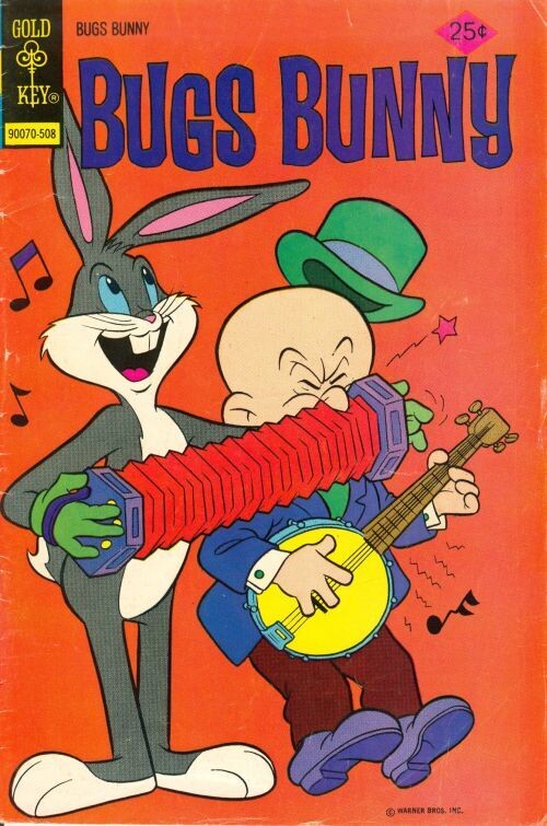 Bugs Bunny #165, Gold Key Comics, June 1975, 25¢ cover