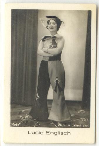 1933: Lucie Englisch, German starlet, Film-Fotos #90