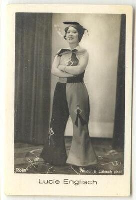 1933: Lucie Englisch, German starlet, Film-Fotos #90