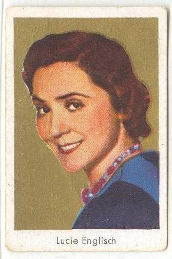 1933: Lucie Englisch, German starlet, Goldfilm #57