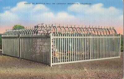 Grave of Buffalo Bill on Lookout Mountain, Colorado