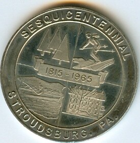 1815-1965 Stroudsburg, Pennsylvania, 150 years 50¢ #2
