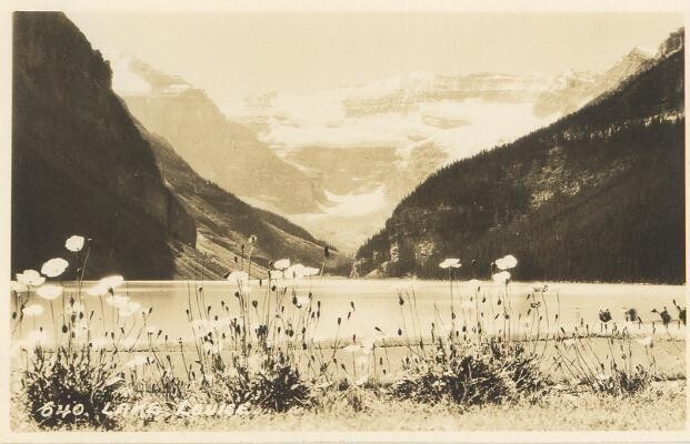 Real Photo: Lake Louise #640 - 1912 Alberta, Canada